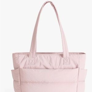 Women’s Pink Tote Bag Large Travel Work Shoulder Bag